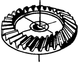 齒輪基本術語錐齒輪、準雙曲面齒輪及其齒輪副