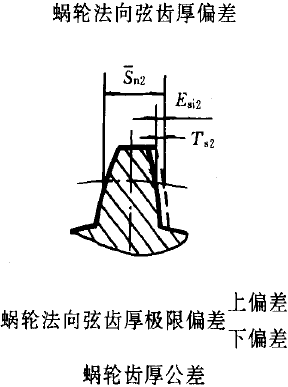 平面二次包絡環面蝸杆傳動精度蝸杆、蝸輪誤差的定義及代号