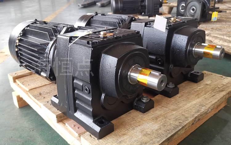 R47系列減速機配電機，黑金剛 實物圖