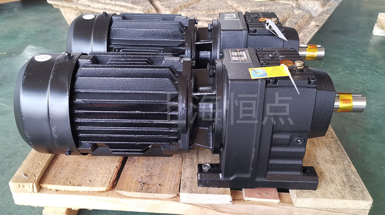 R47系列減速機配電機，黑金剛 實物圖